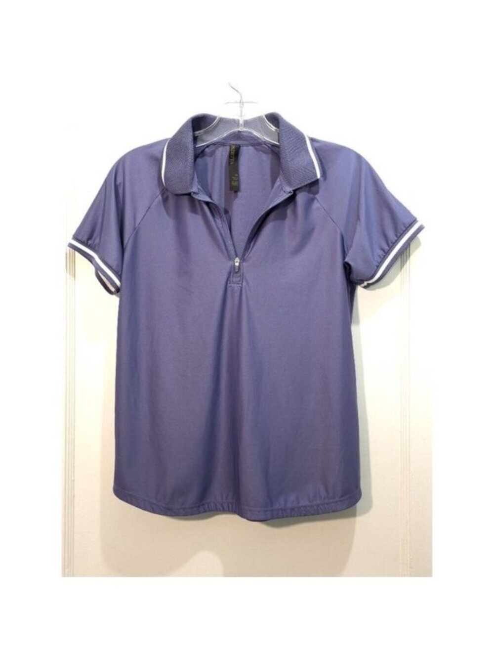 Mondetta Women's Golf Shirt Collared Short Sleeve 1/4 Zipper - Picture 3 of 10